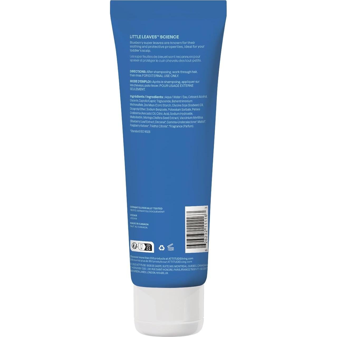 Acondicionador para Niños ATTITUDE Arándano 236.6 ml Vegano