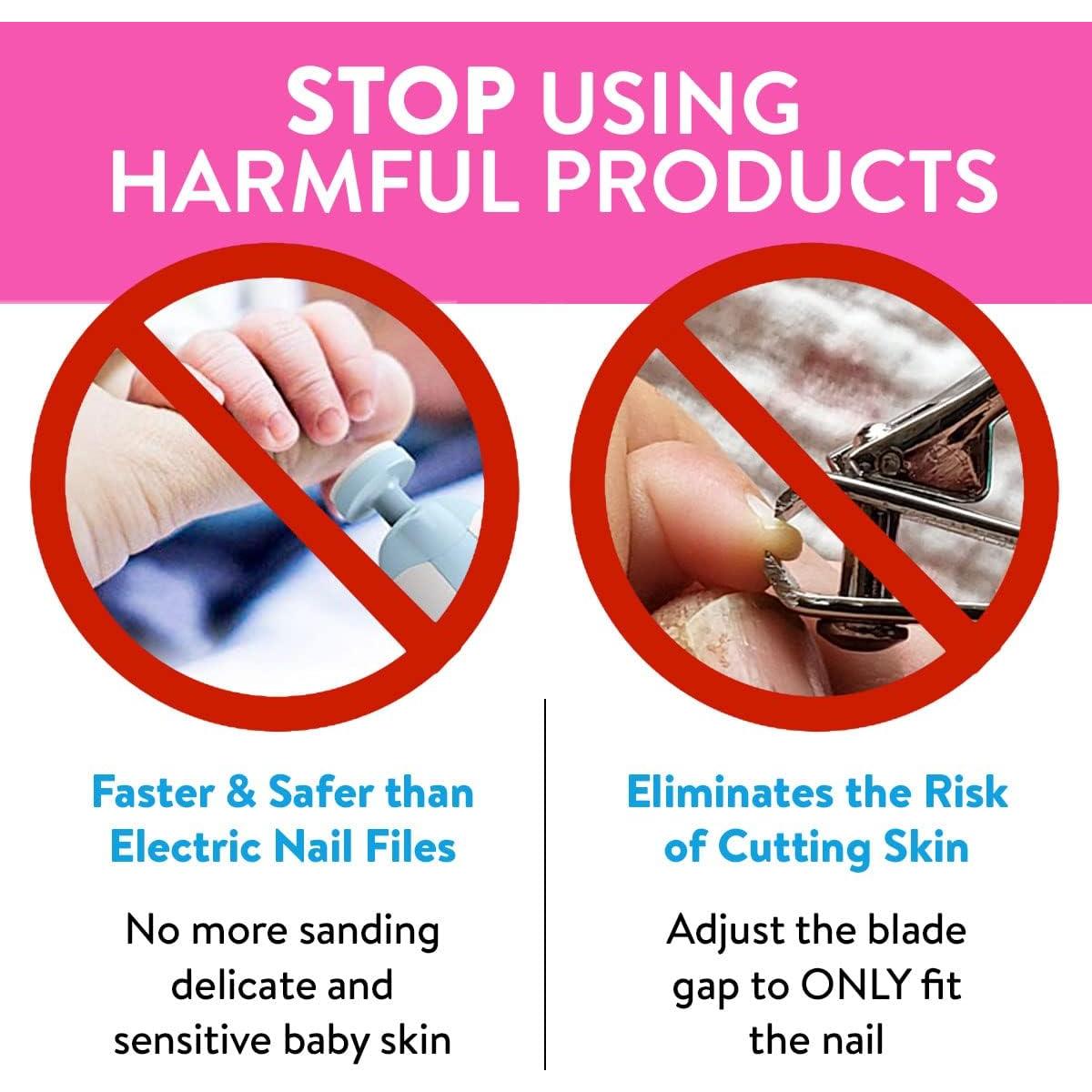 Cortauñas Ajustable LuvClip para Bebés - Seguro y Eficaz