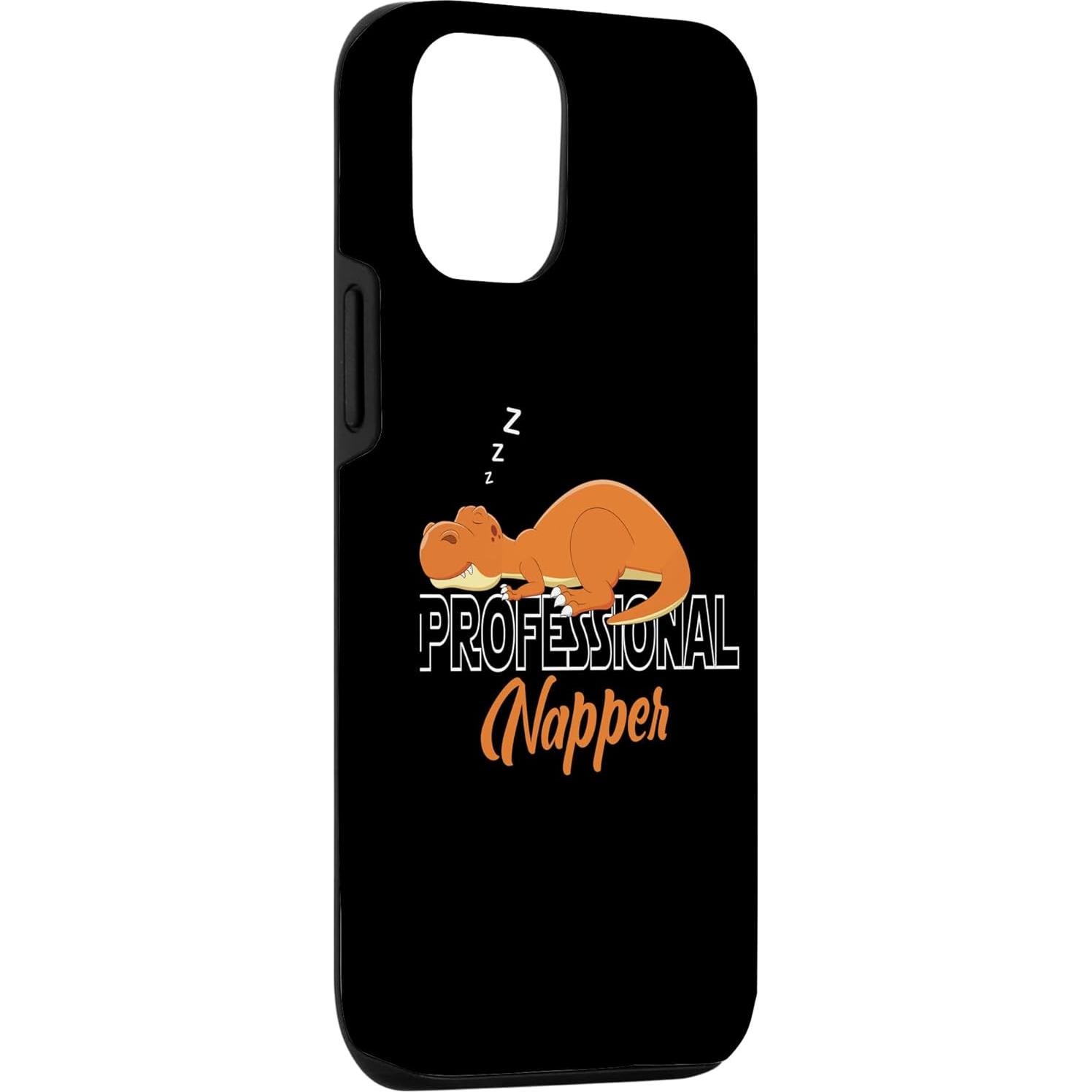 Funda Protectora iPhone 15 Profesional Napper Dinosaurio