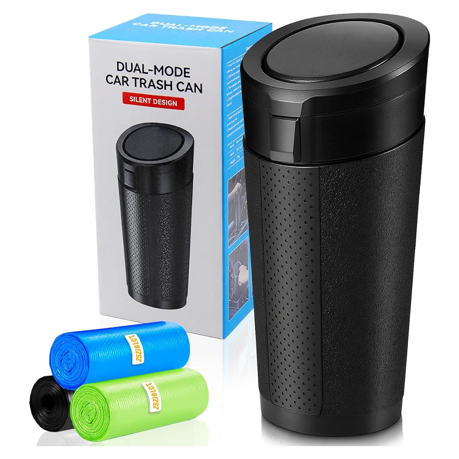 Bote de Basura para Auto ZSZJOLCT Mini a Prueba de Fugas