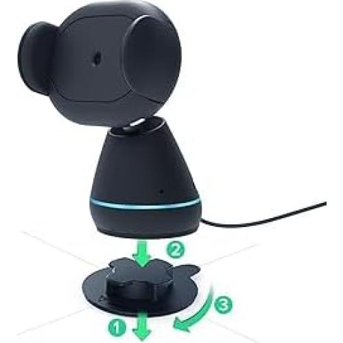 Soporte para Teléfono con Carga Inalámbrica Primoov 360°