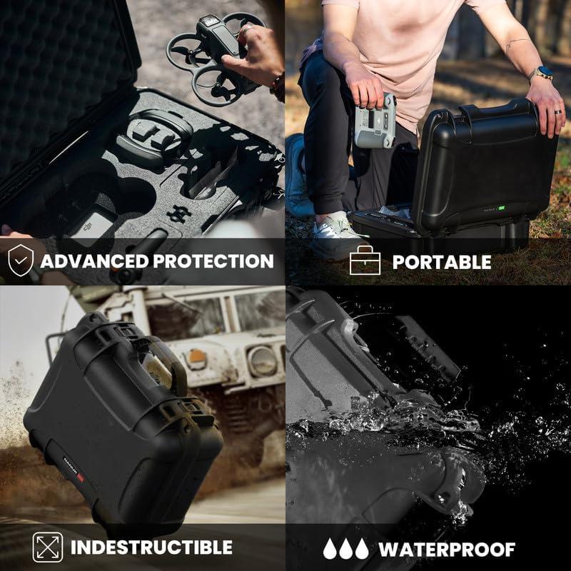 Estuche Duro NANUK 925 para Drone DJI Avata 2 Combo - Negro