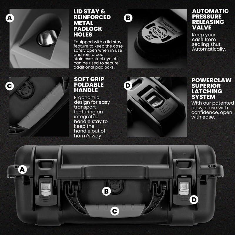 Estuche Duro NANUK 925 para Drone DJI Avata 2 Combo - Negro