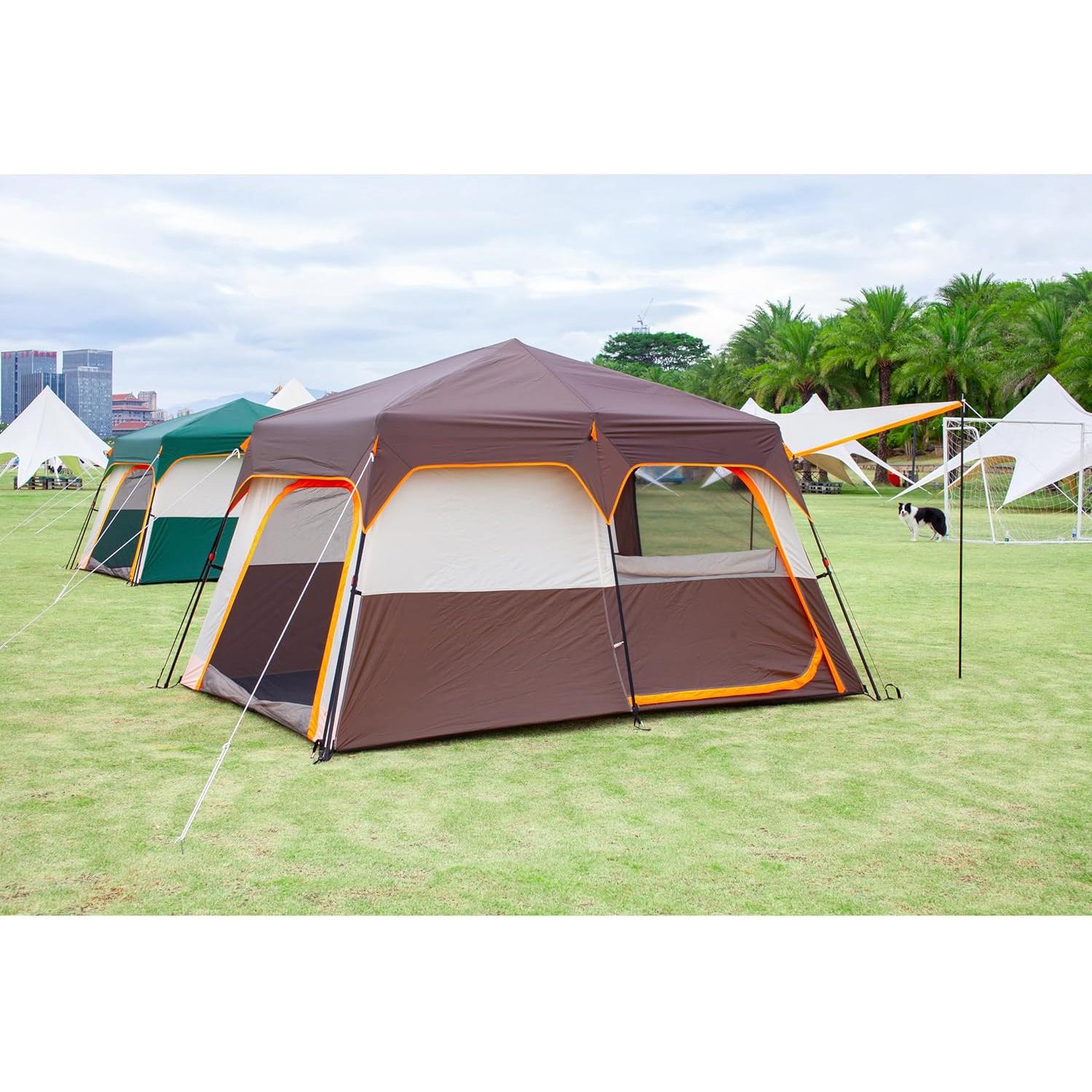 Tienda de Camping KTT Instantánea 6-8 Personas Impermeable