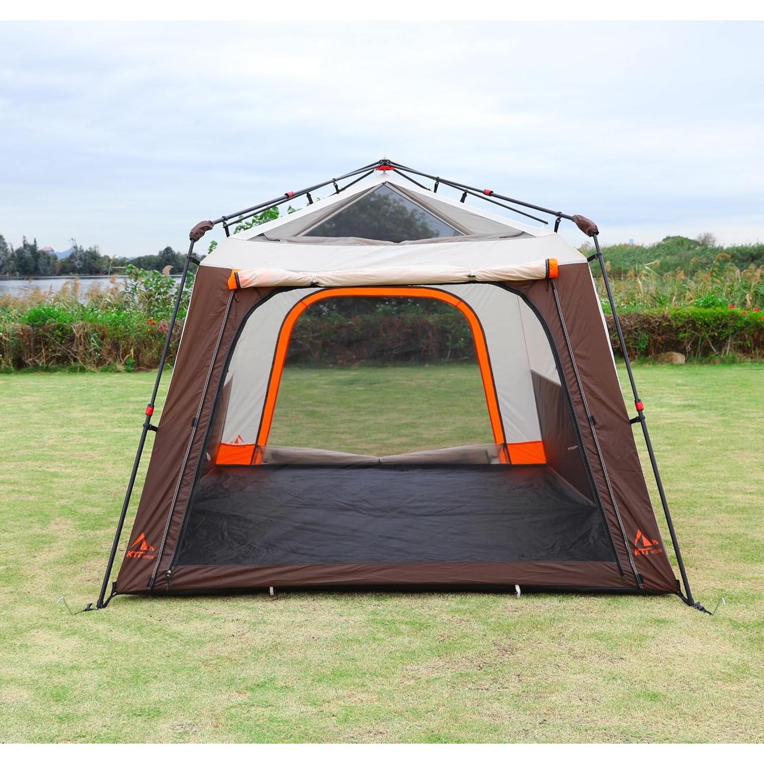 Tienda de Camping KTT Instantánea 6-8 Personas Impermeable