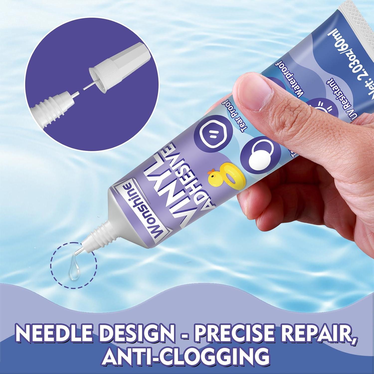 Kit de Parche para Colchón Inflable Wonshine 60 ml Reparación