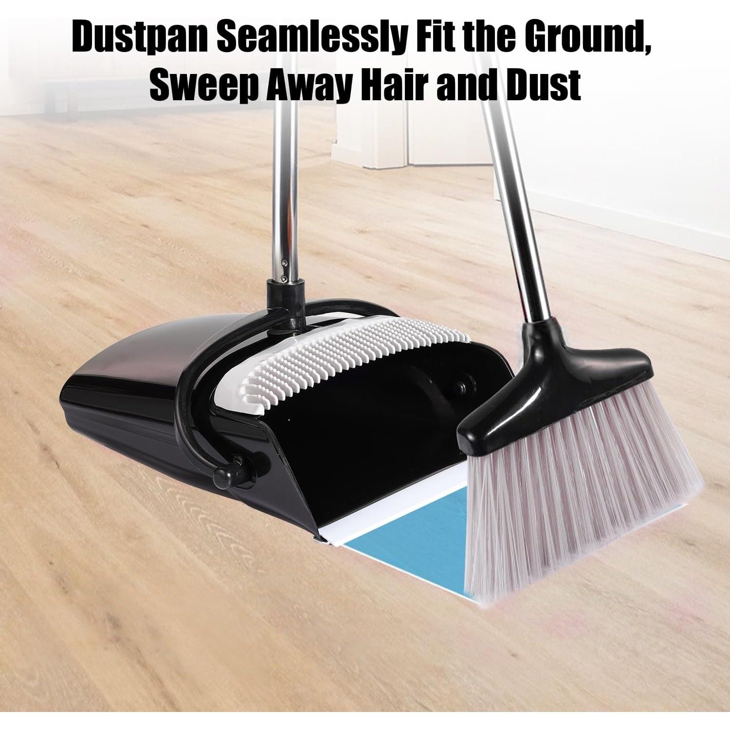 Juego de Escoba y Recogedor Meijubol con 6 Herramientas Adicionales