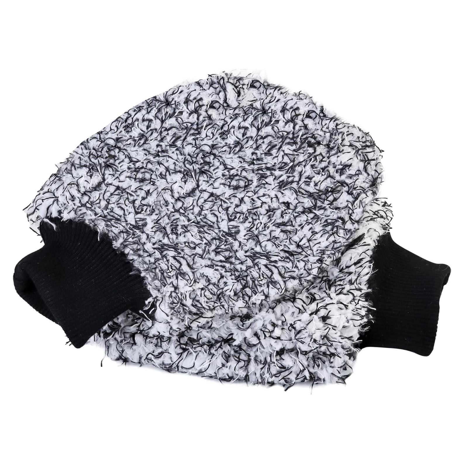 Mitones de Lavado TAKAVU de Microfibra, Paquete de 2, Negro