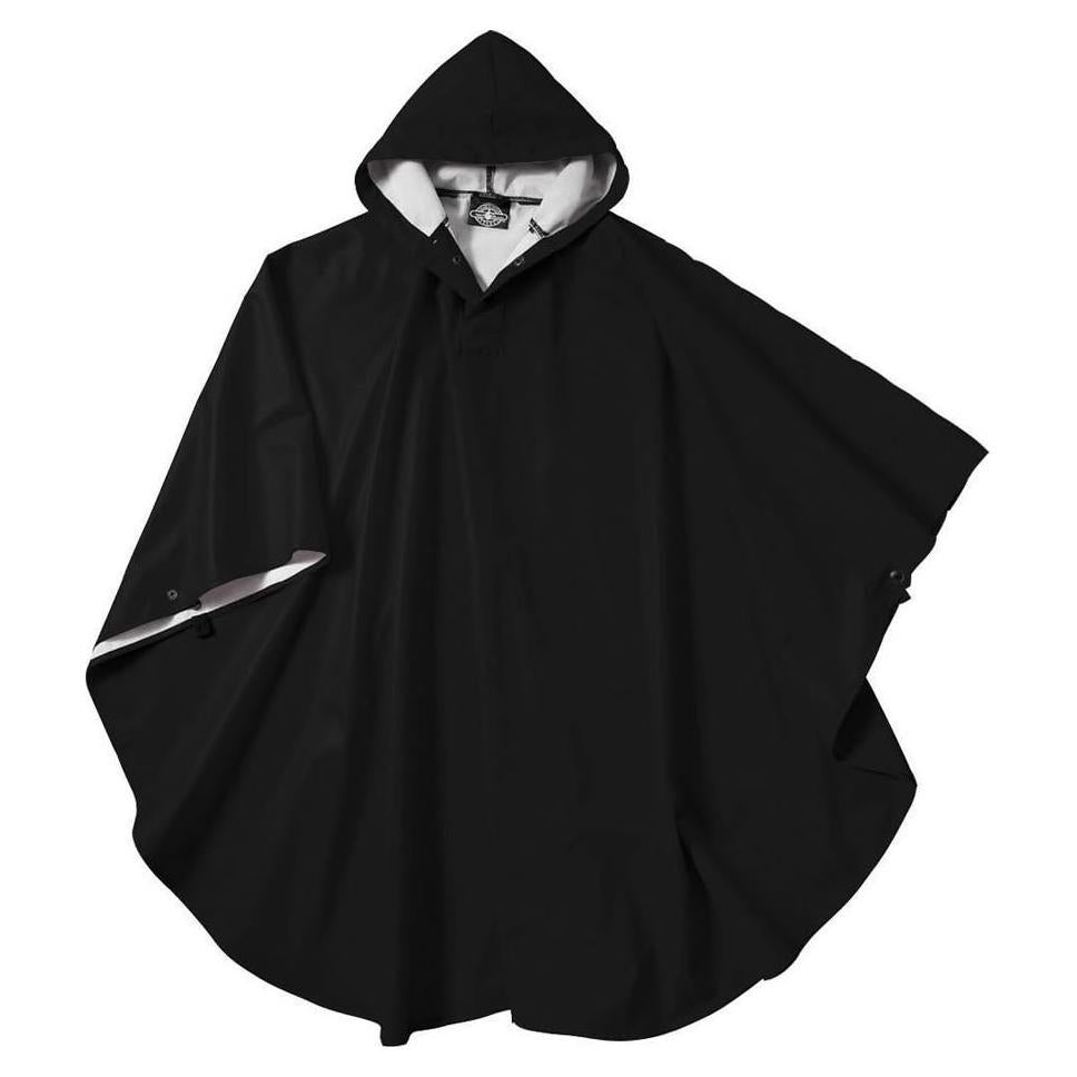 Poncho de Lluvia Unisex Niño Charles River 8709 Negro