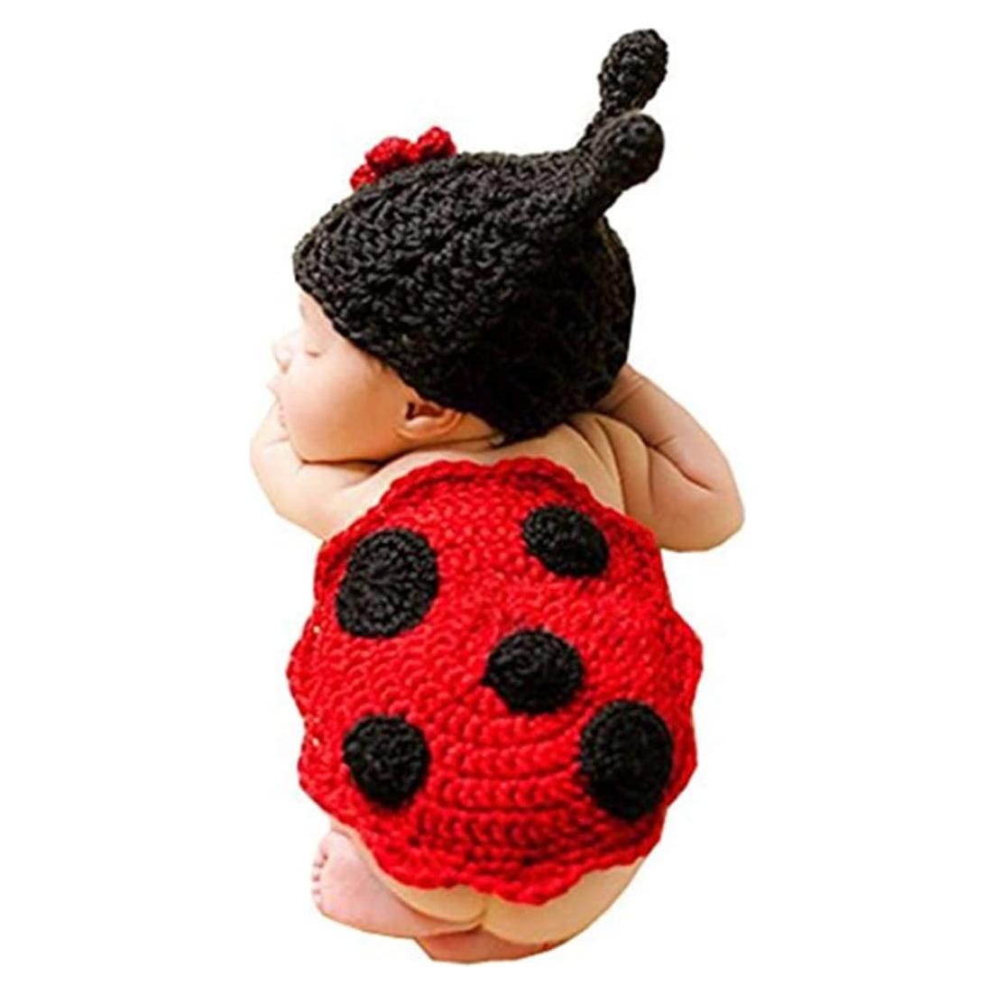 Accesorios de Fotografía para Bebés Recién Nacidos - Sombrero y Pantalón