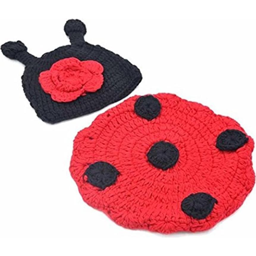 Accesorios de Fotografía para Bebés Recién Nacidos - Sombrero y Pantalón