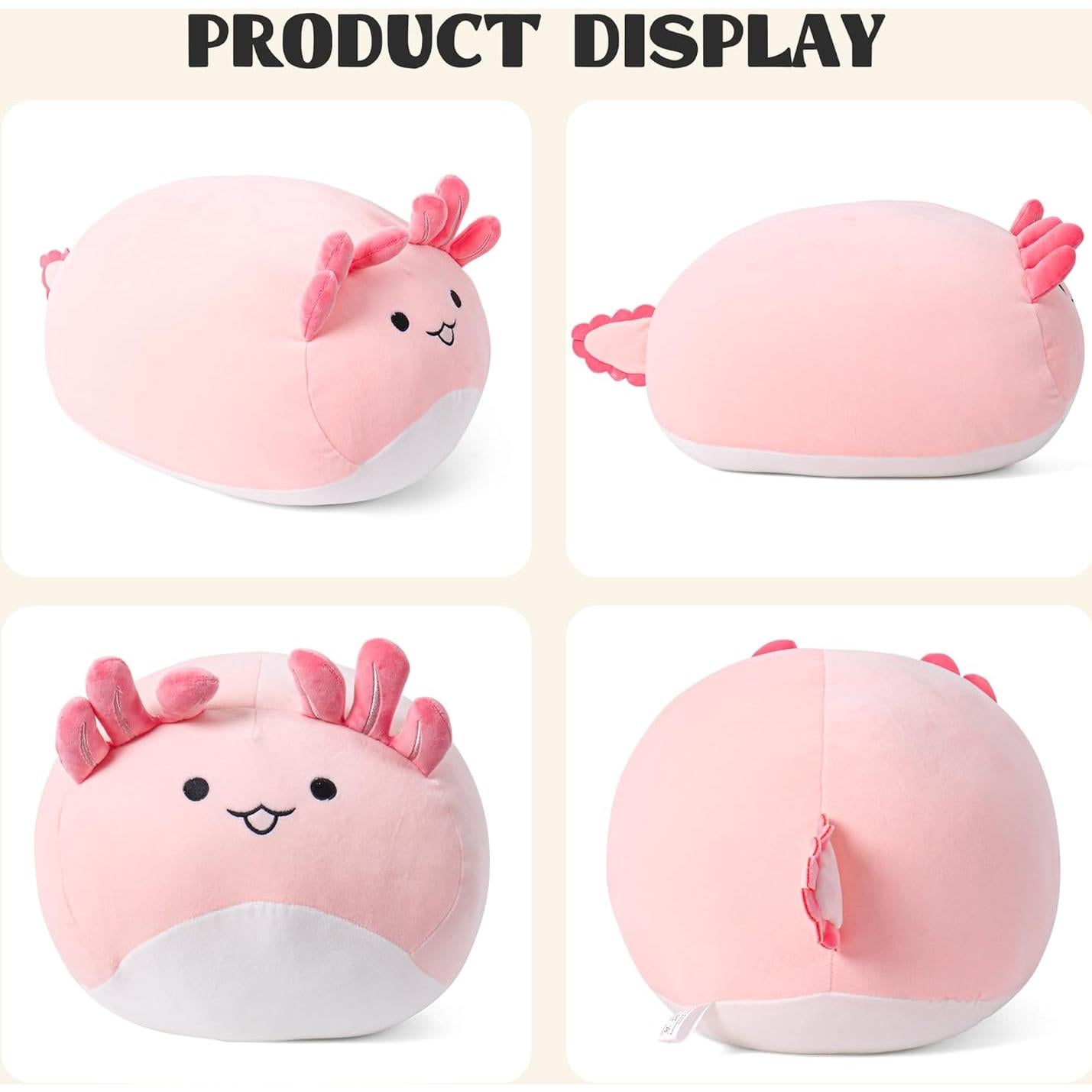 Juguete de Peluche Axolotl Wepop 50.8 cm Suave y Gigante