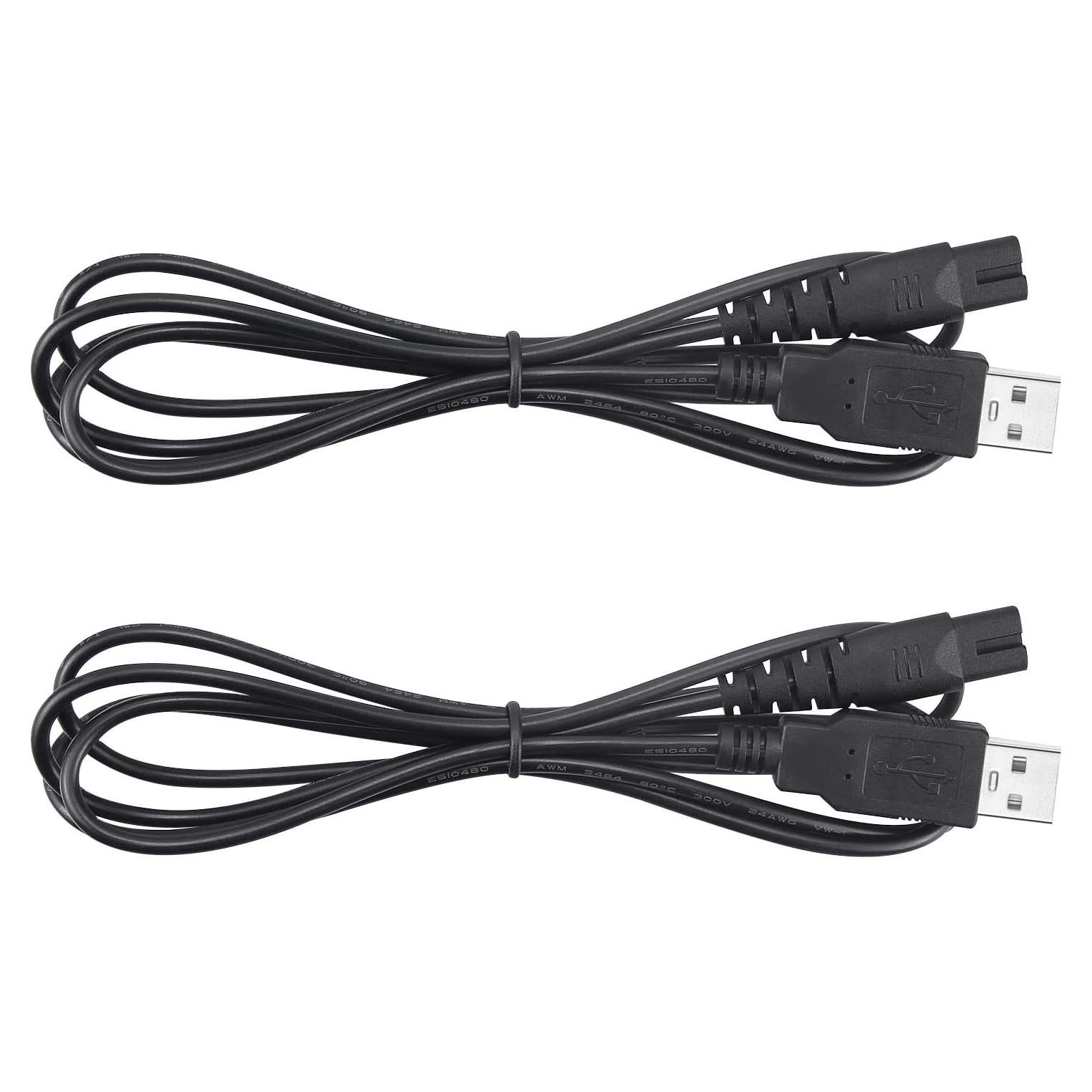 Cable de Cargador para Irrigador Dental Nicefeel y Más - 2 Piezas