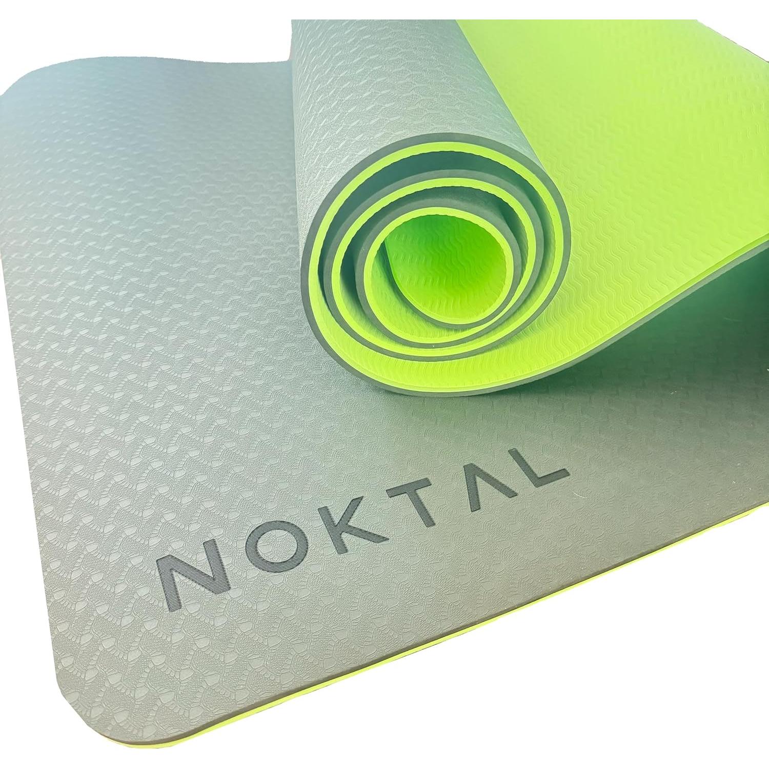 Esterilla de Yoga NOKTAL PRO Ecológica 182.88x60.96cm 8mm