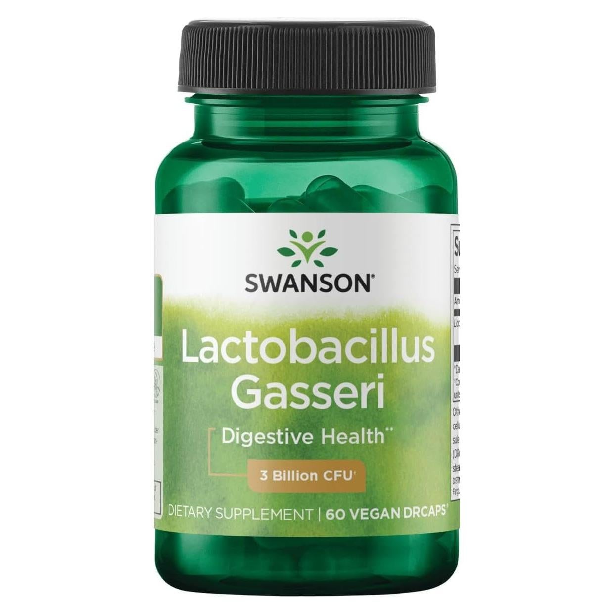 Suplemento Probiotico Swanson Lactobacillus Gasseri 60 Cápsulas