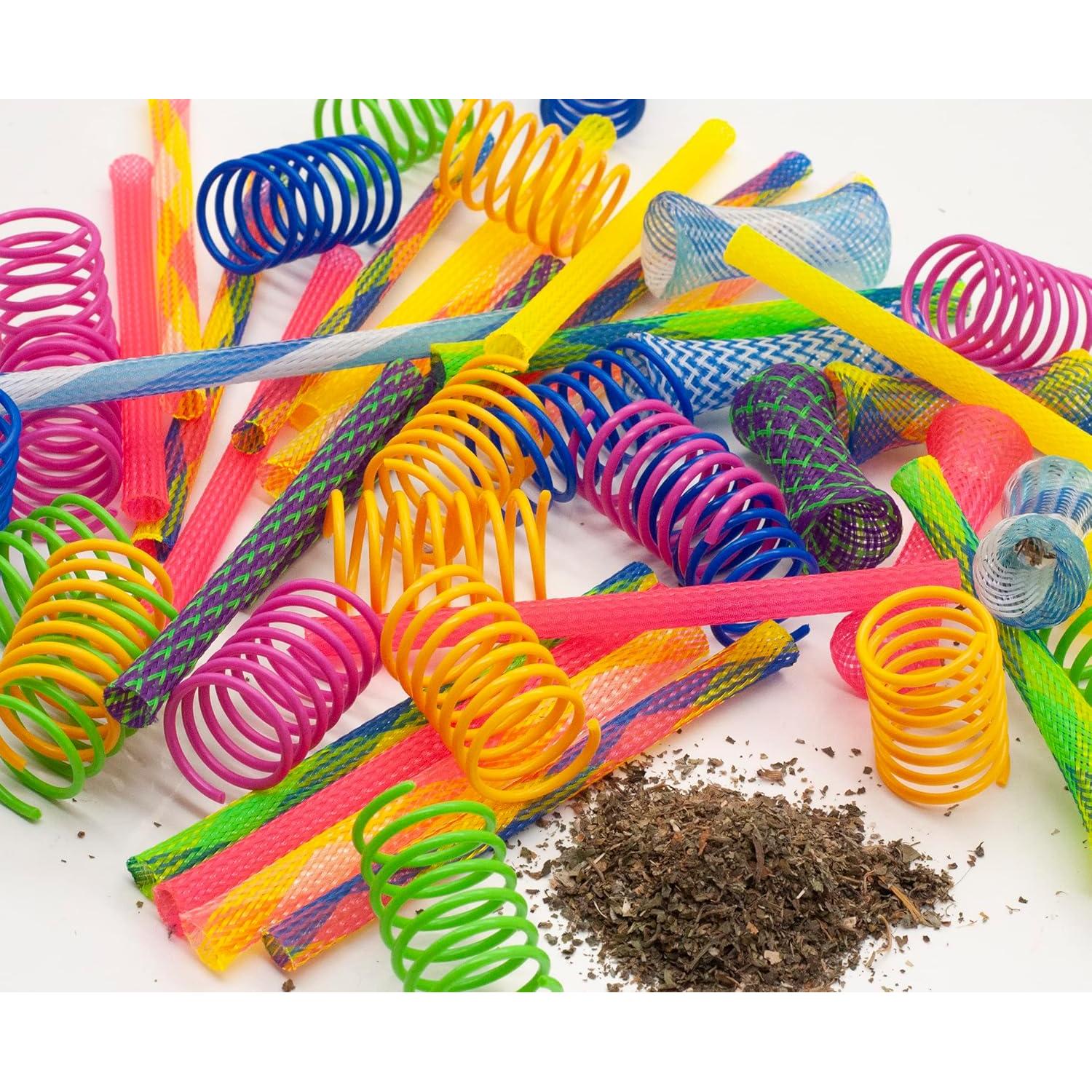 Juego de Juguetes para Gatos Fashion's Talk 49PCS con Catnip