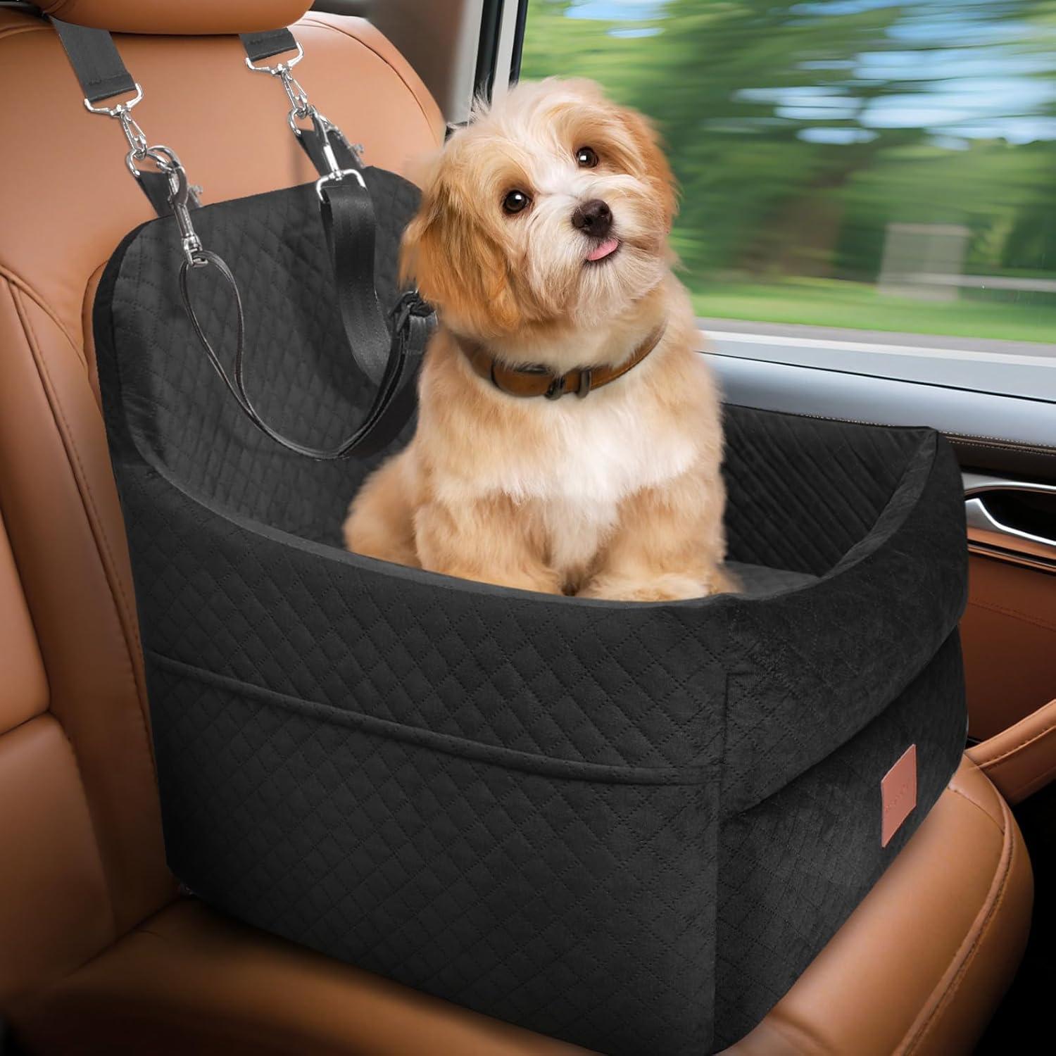 Asiento Elevador para Perros GracePals Mediano Negro 50x50 cm