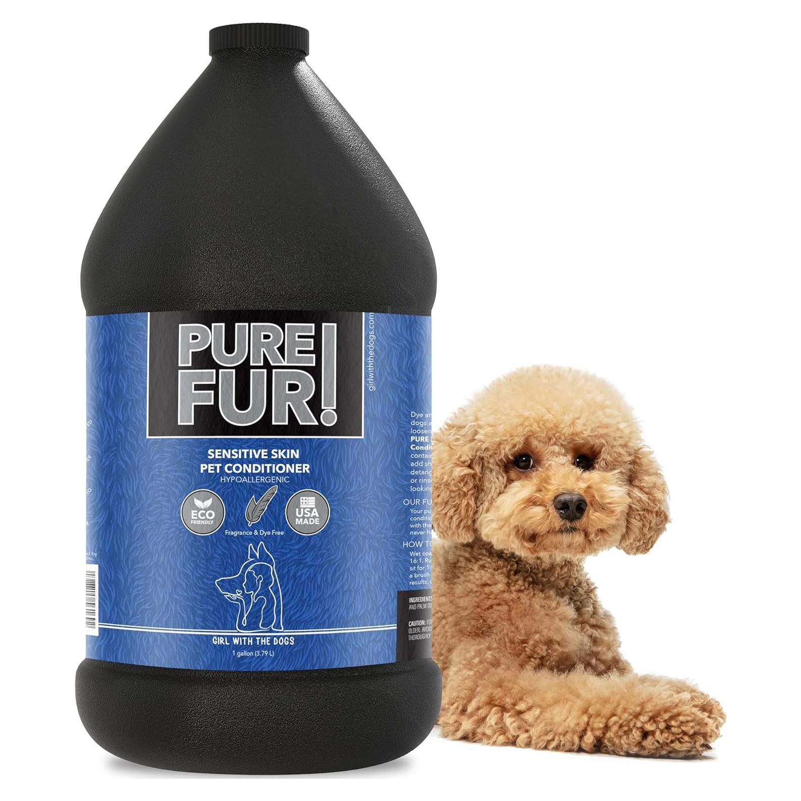 Acondicionador para Mascotas Pure Fur! Chica Con Los Perros 3.78L