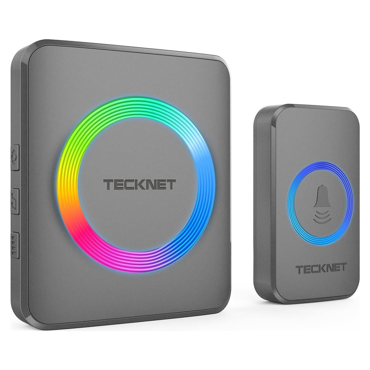 Timbre Inalámbrico TECKNET IP65 600m 120dB 60 Melodías