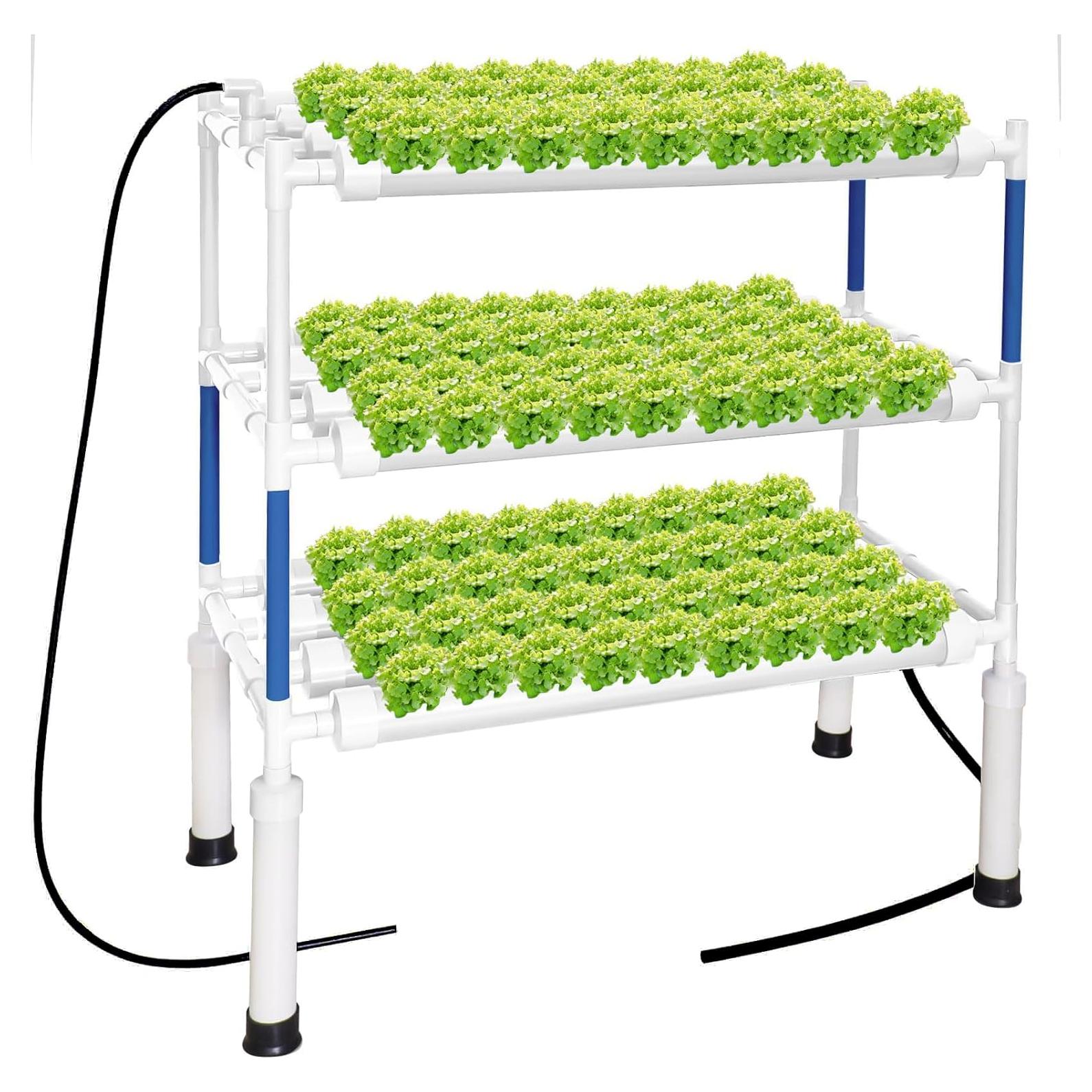 Kit Hidropónico Mejorado LAPOND 108 Sitios para Cultivo Interior/Exterior