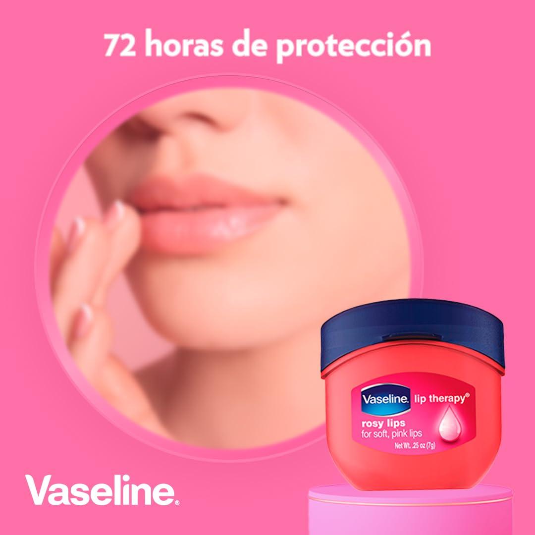 Bálsamo Labial Vaseline Rosy Lips Mini 8-Pack 7.09 g