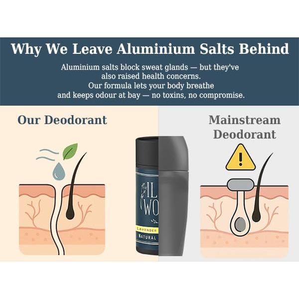 Desodorante Natural Lavanda y Limón El Bosque Ilex 70ml