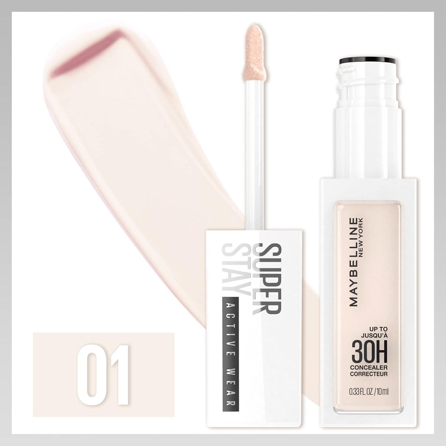 Corrector Líquido Maybelline Super Stay 9.8 ml, Cobertura Completa