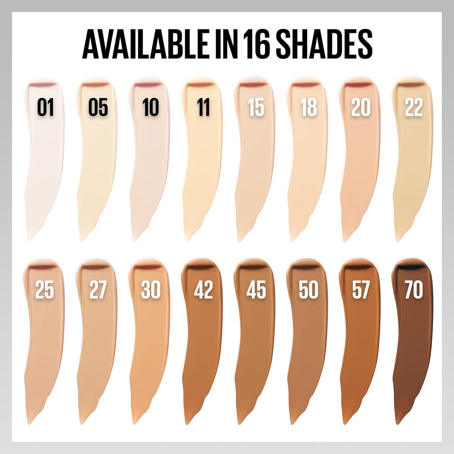 Corrector Líquido Maybelline Super Stay 9.8 ml, Cobertura Completa