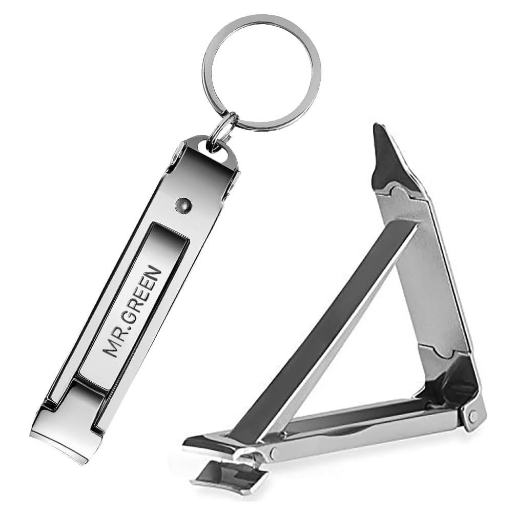 Cortauñas Portátil MR.GREEN de Acero Inoxidable 4mm