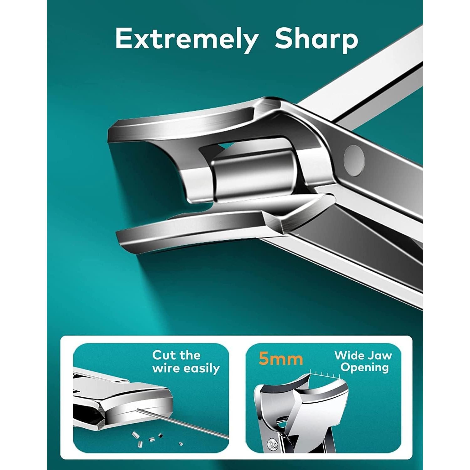 Cortauñas Portátil MR.GREEN de Acero Inoxidable 4mm