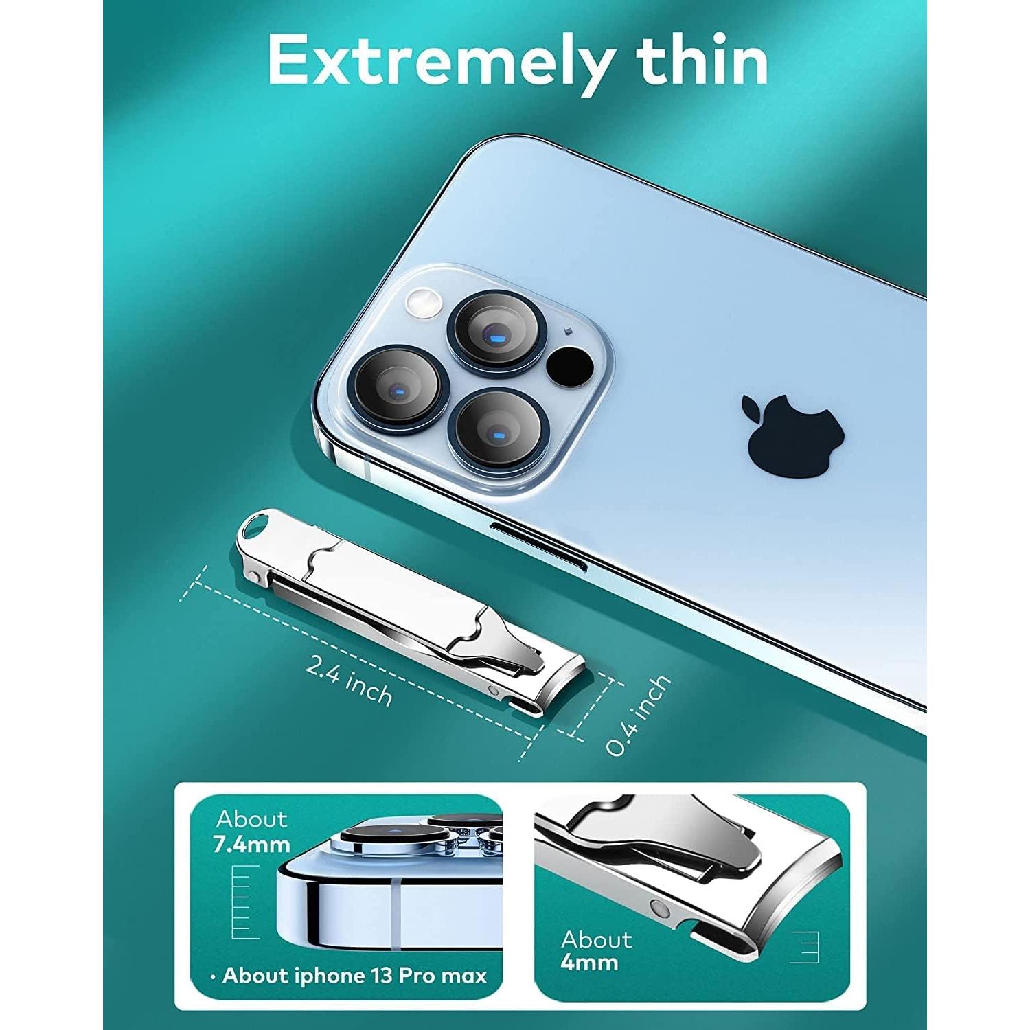 Cortauñas Portátil MR.GREEN de Acero Inoxidable 4mm