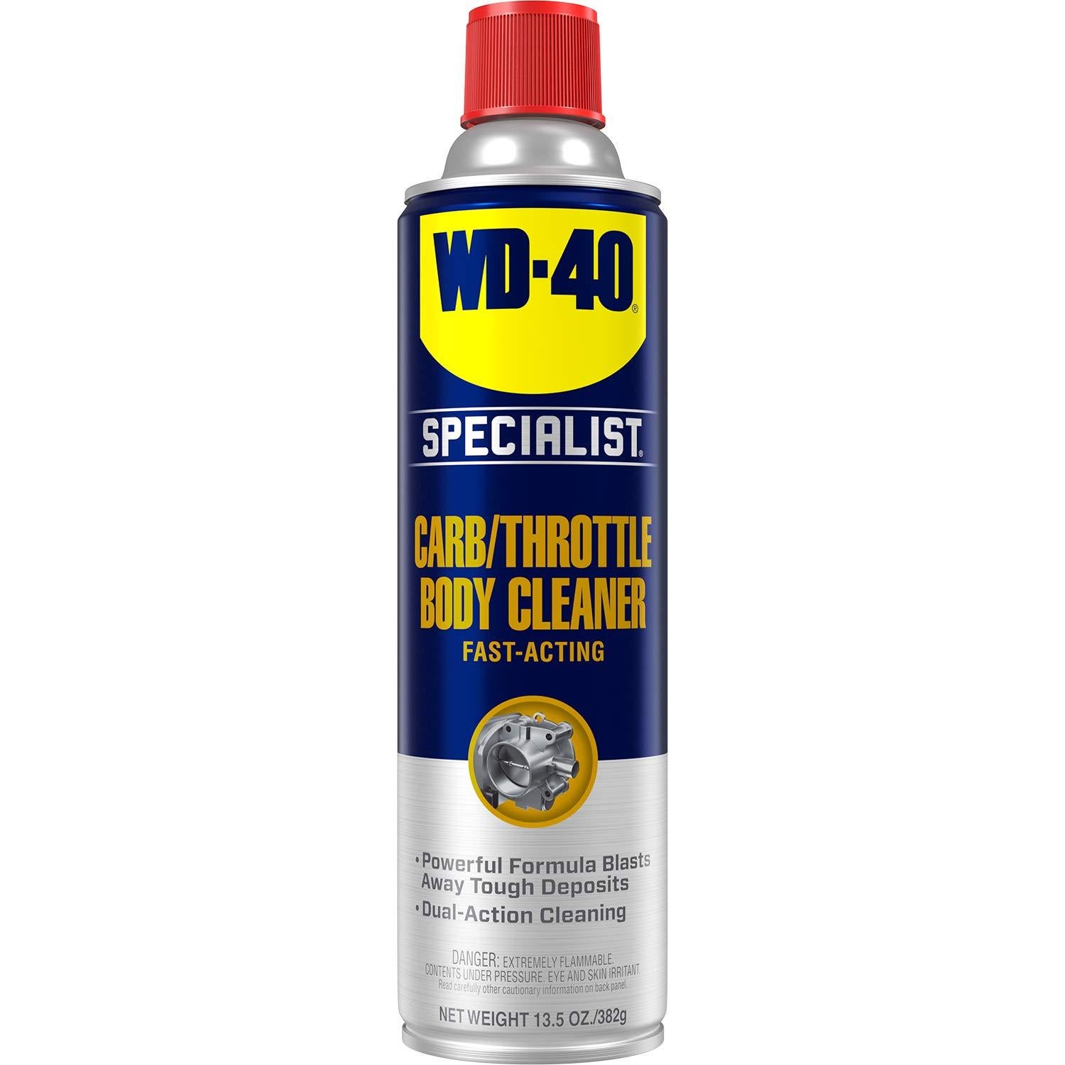 Paquete WD-40 Specialist: Limpiador de Carburador 400 ml + Limpiador de Contacto 311 ml