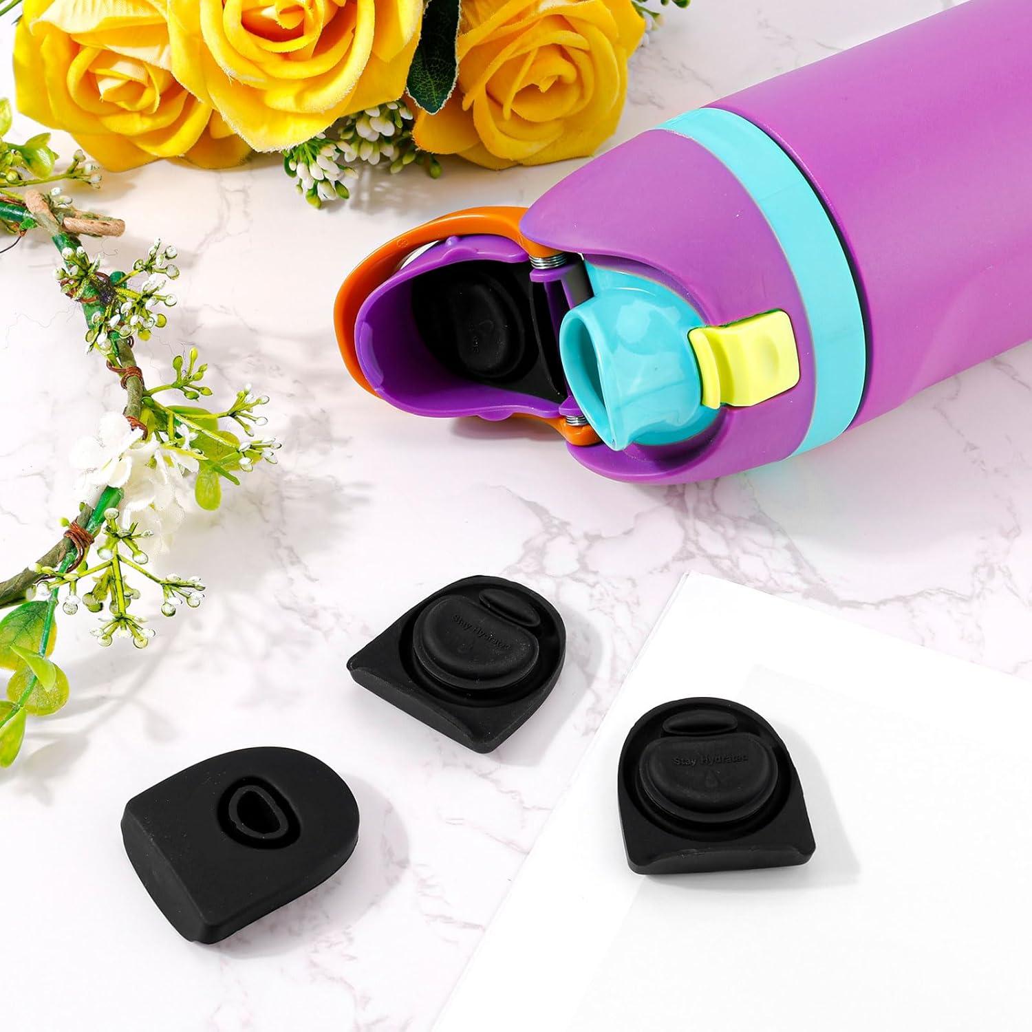 4 Tapones de Silicona Gosknor para Botellas Owala FreeSip