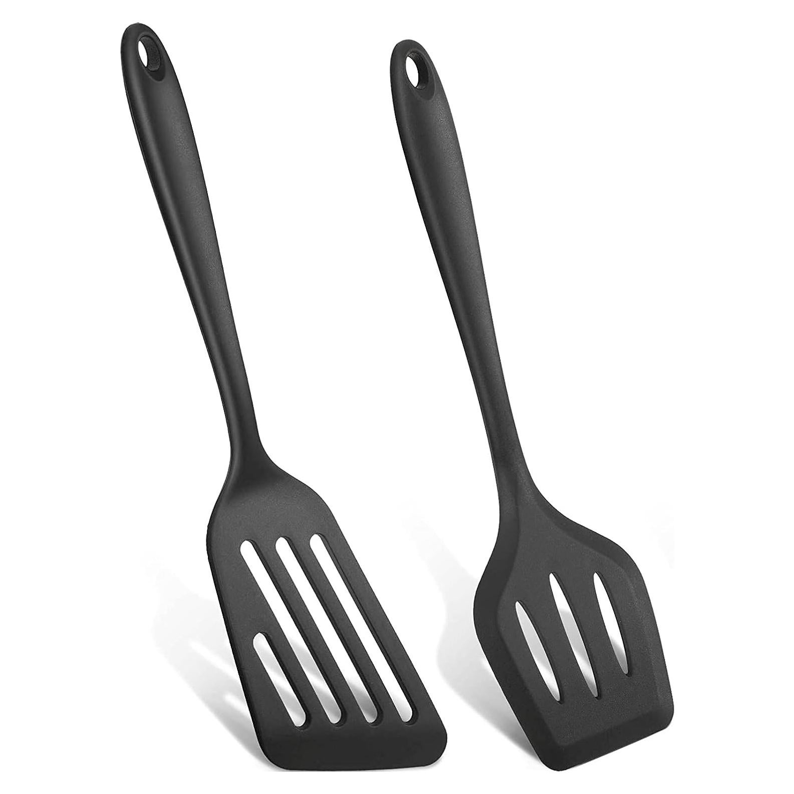 Juego de Espátulas de Silicona Armrouns 2PCS Resistente al Calor