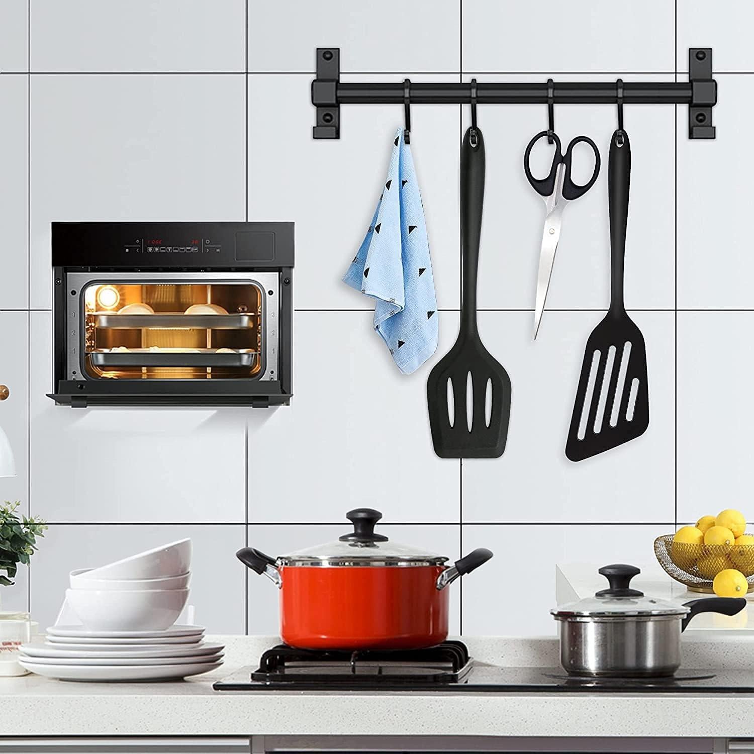 Juego de Espátulas de Silicona Armrouns 2PCS Resistente al Calor