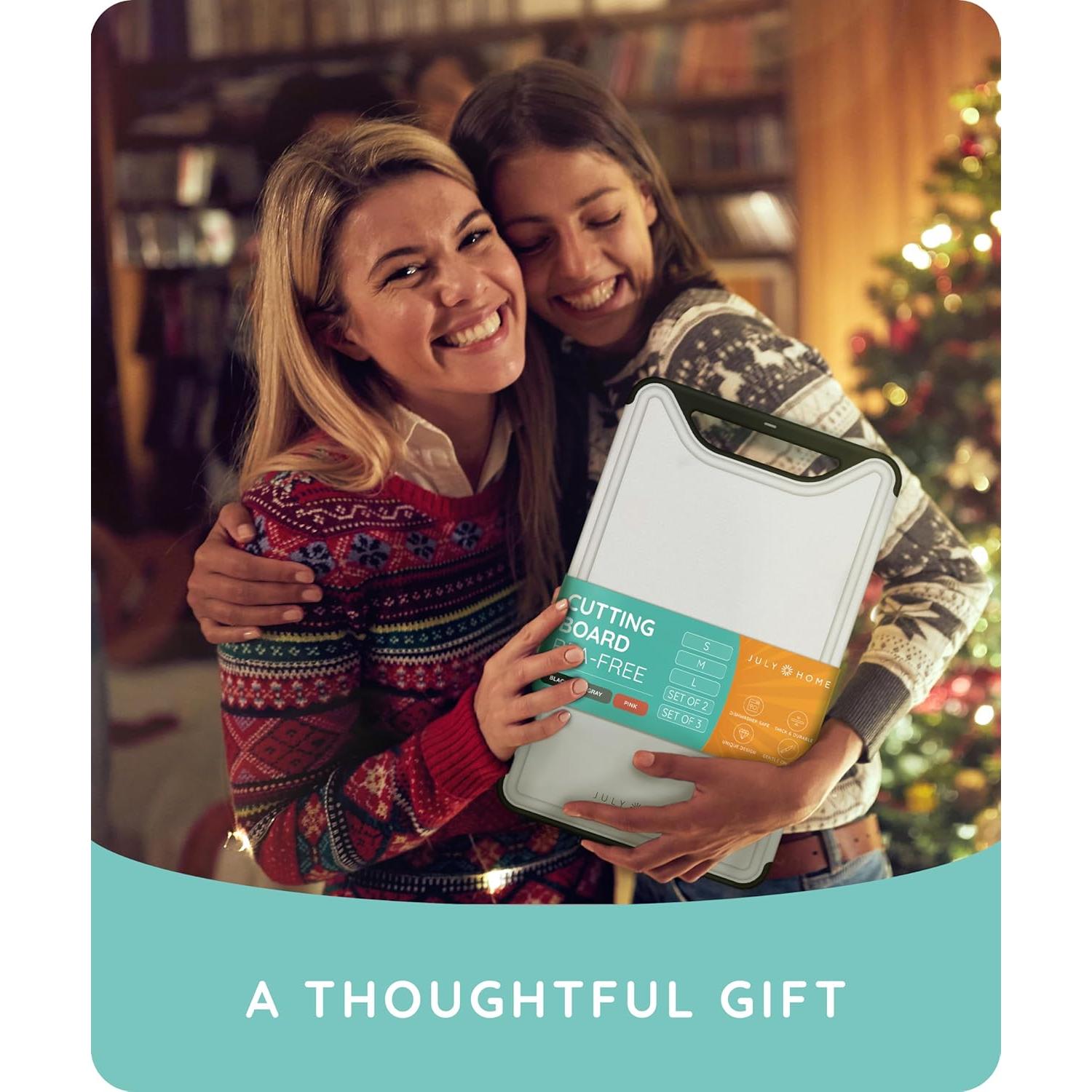 Tabla de Cortar de Plástico July Home 40.6x25.4cm Antideslizante