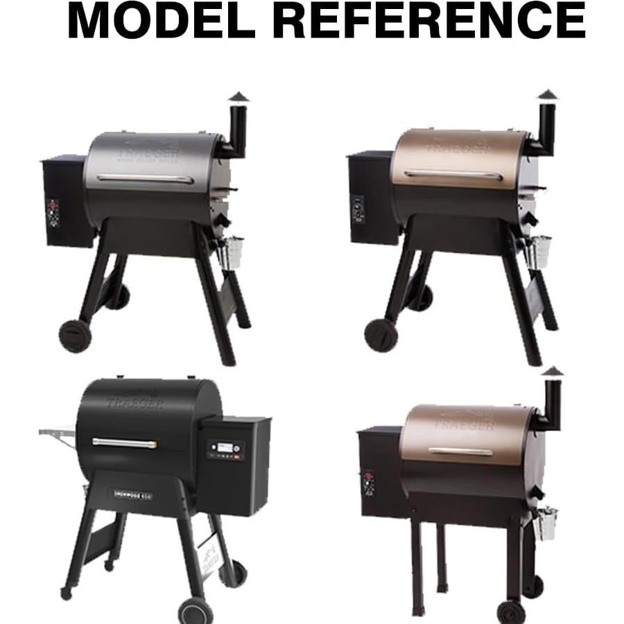 Funda para Parrilla Traeger 575 - Impermeable 600D Alta Resistencia