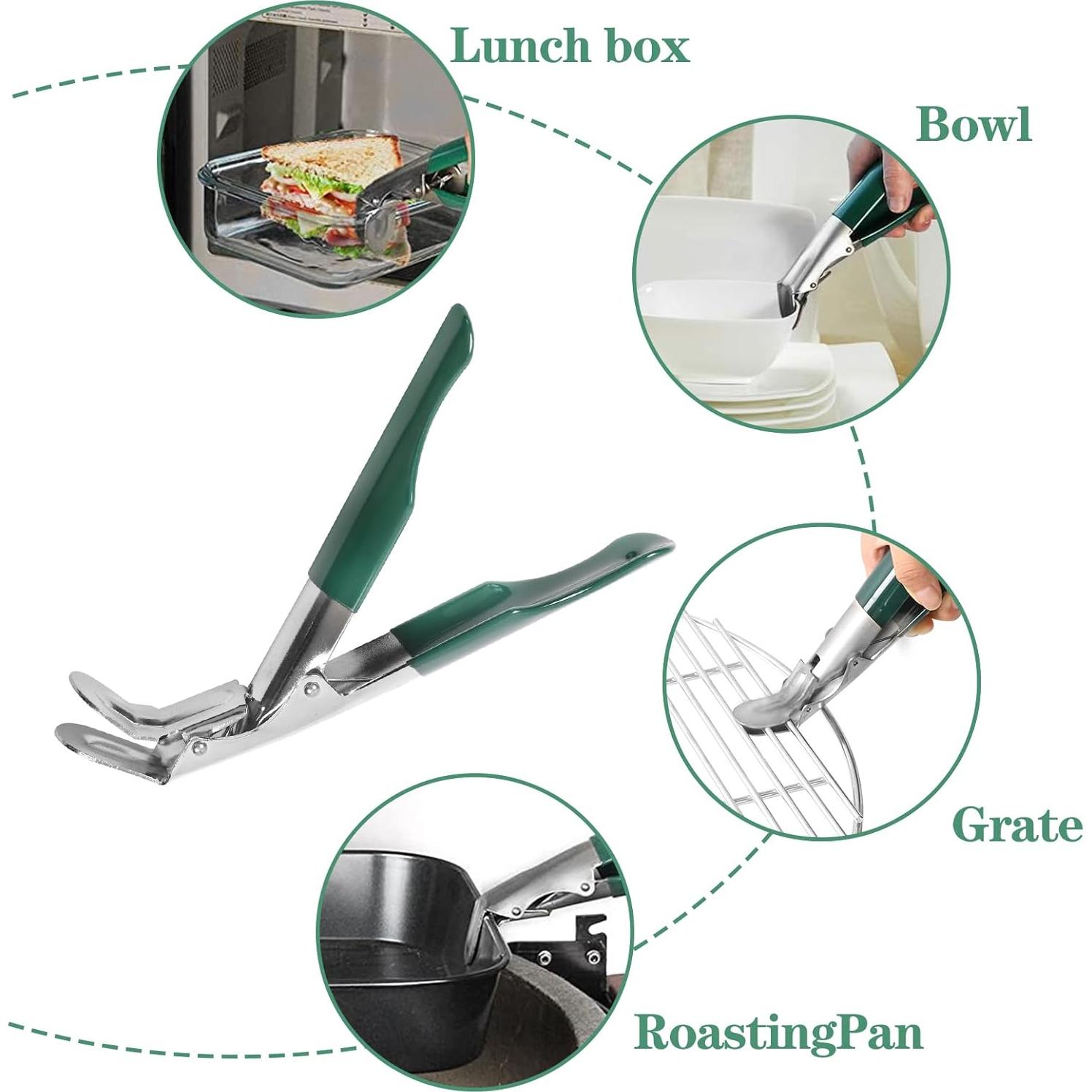 Elevador de Parrilla KAMaster Acero Inoxidable Verde 196g