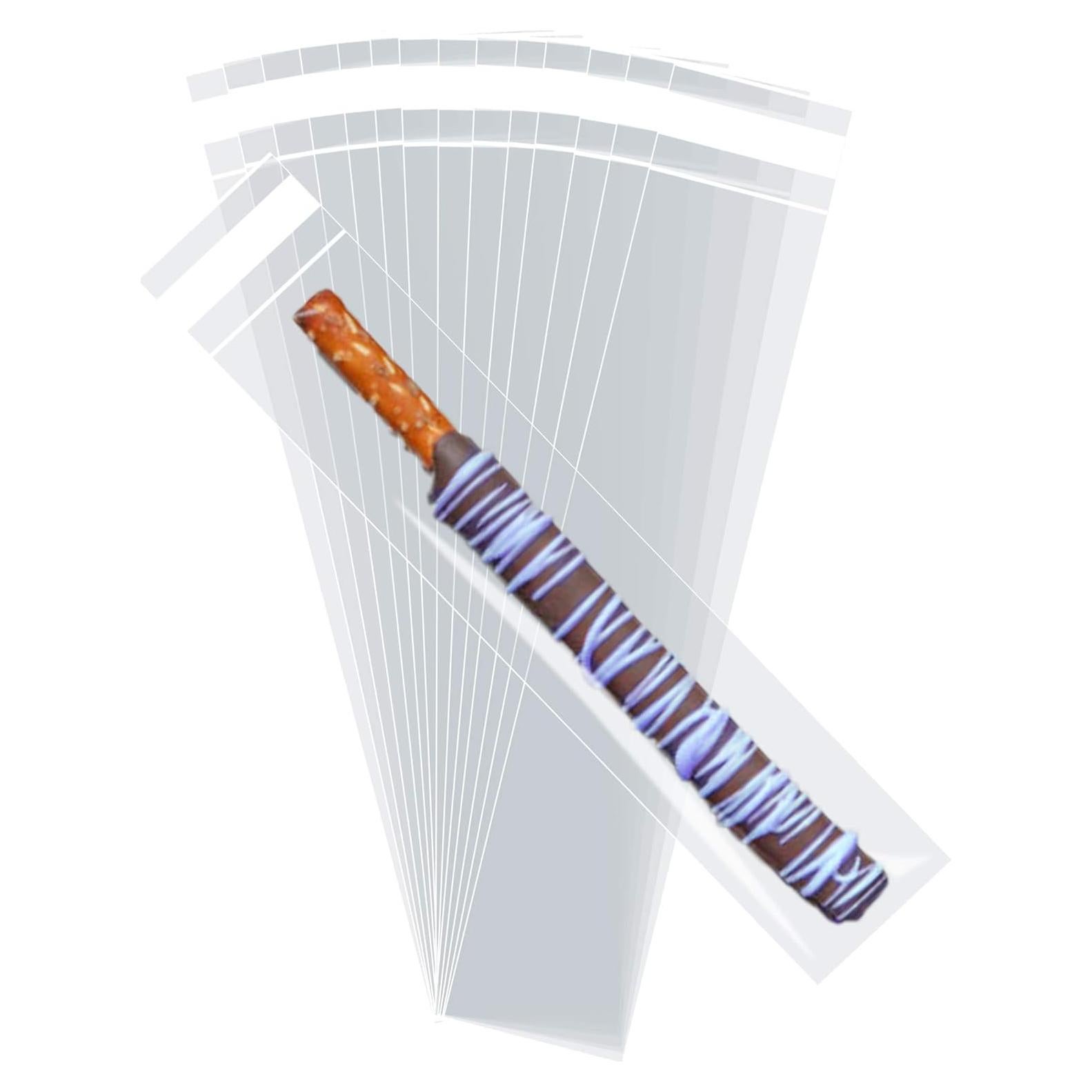 Bolsas de Celofán Autocierre Transparentes 5x25 cm - 100 Unidades