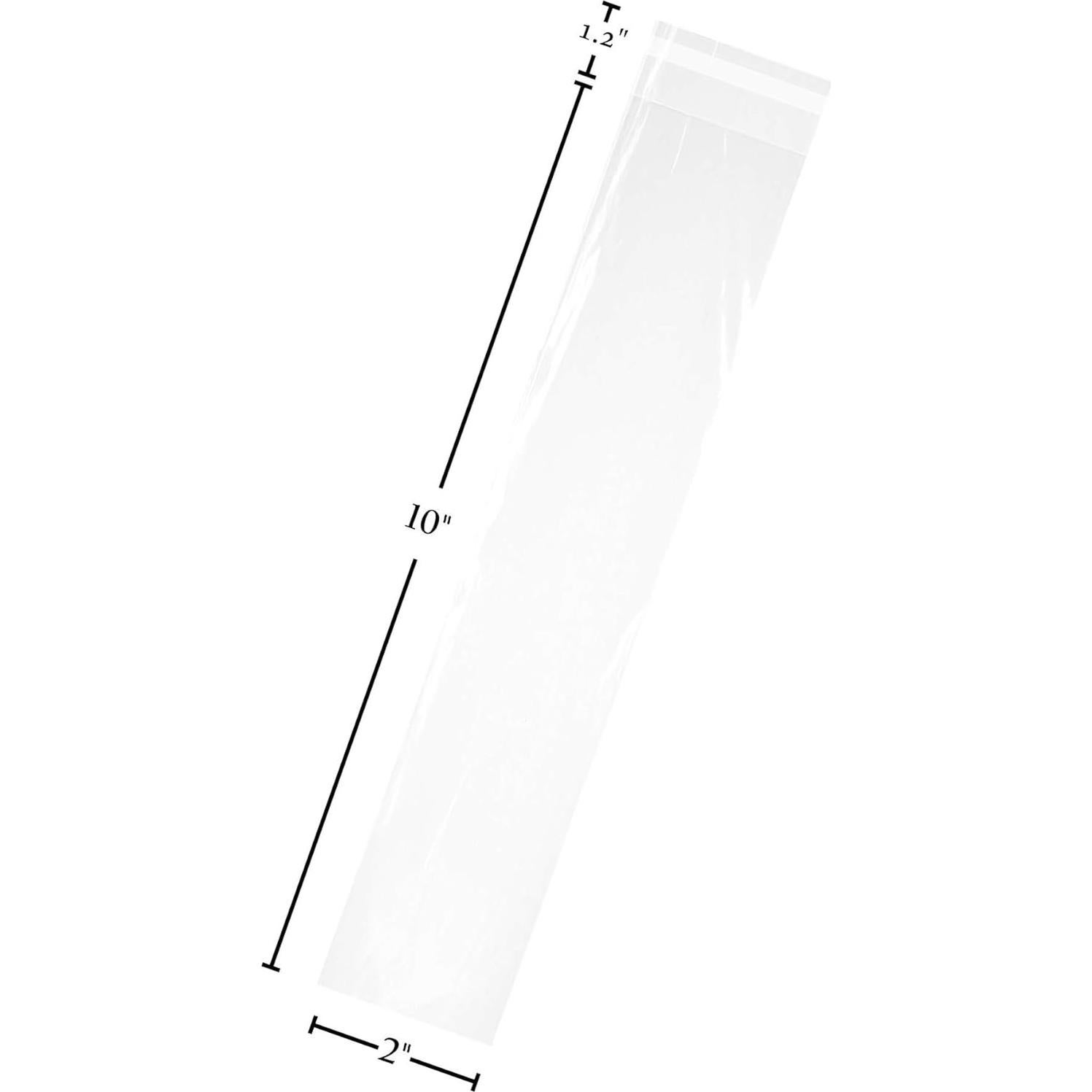 Bolsas de Celofán Autocierre Transparentes 5x25 cm - 100 Unidades