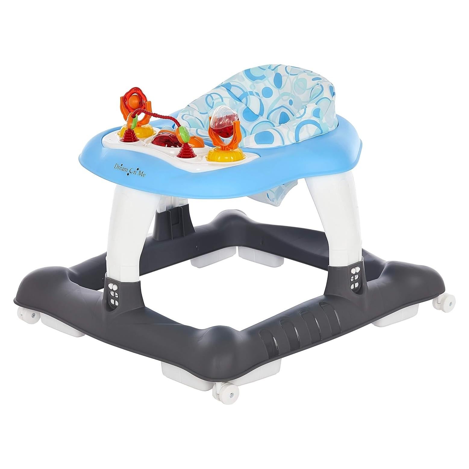 Andador para Bebés Dream On Me Explorer Azul 3 Alturas