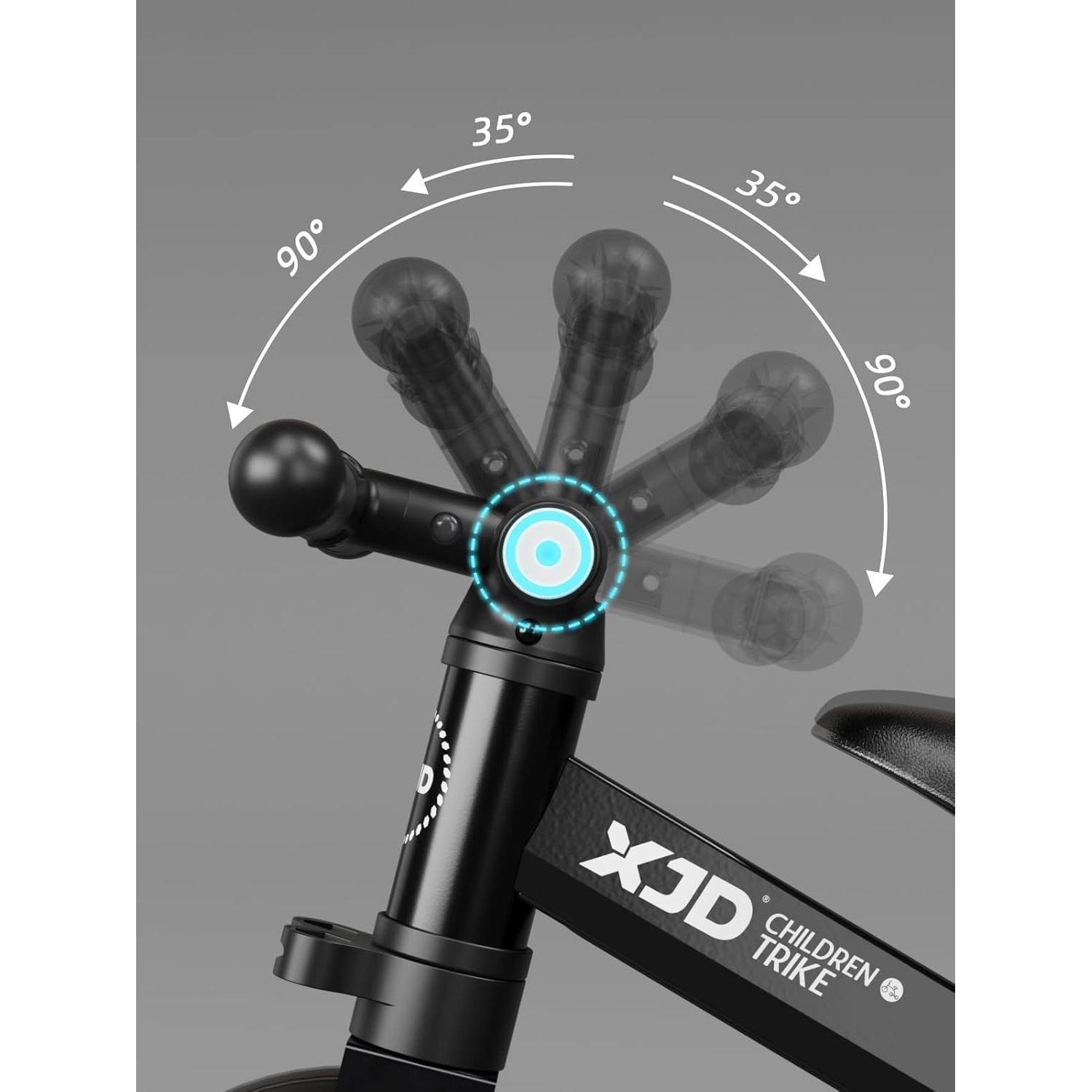 Triciclo para Niños XJD KF-T02 Ajustable 1-3 Años