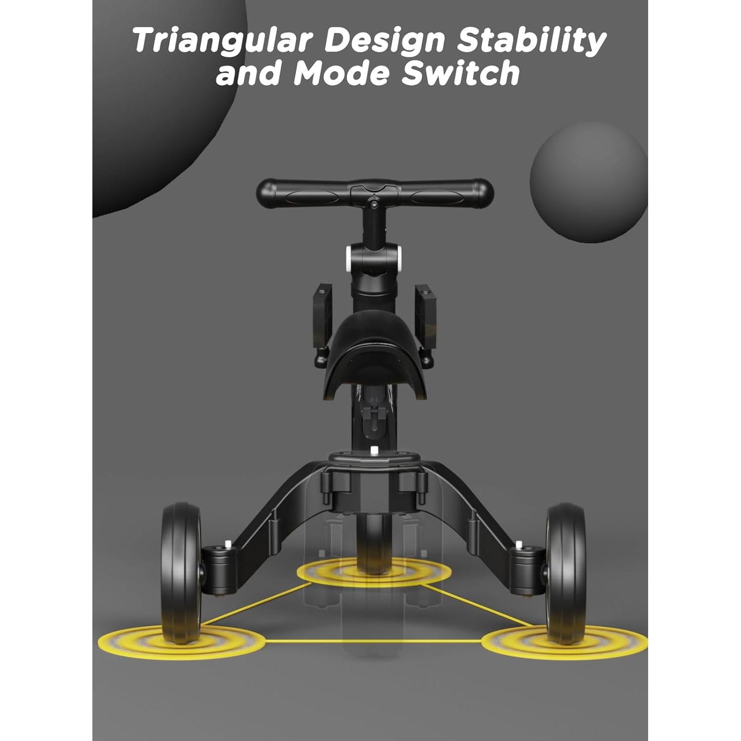Triciclo para Niños XJD KF-T02 Ajustable 1-3 Años