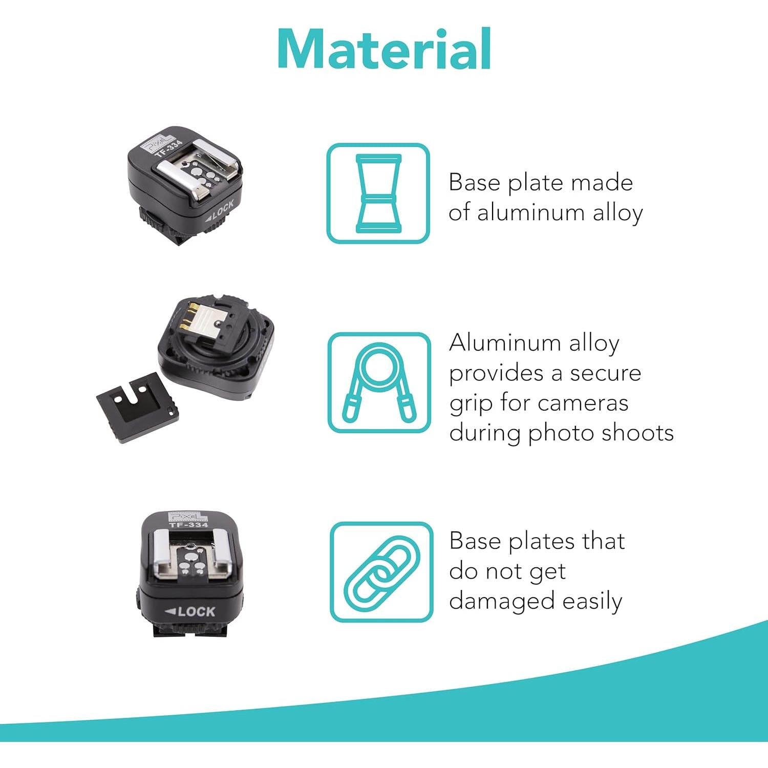 Adaptador de zapata caliente Foto&Tech para Sony y Canon