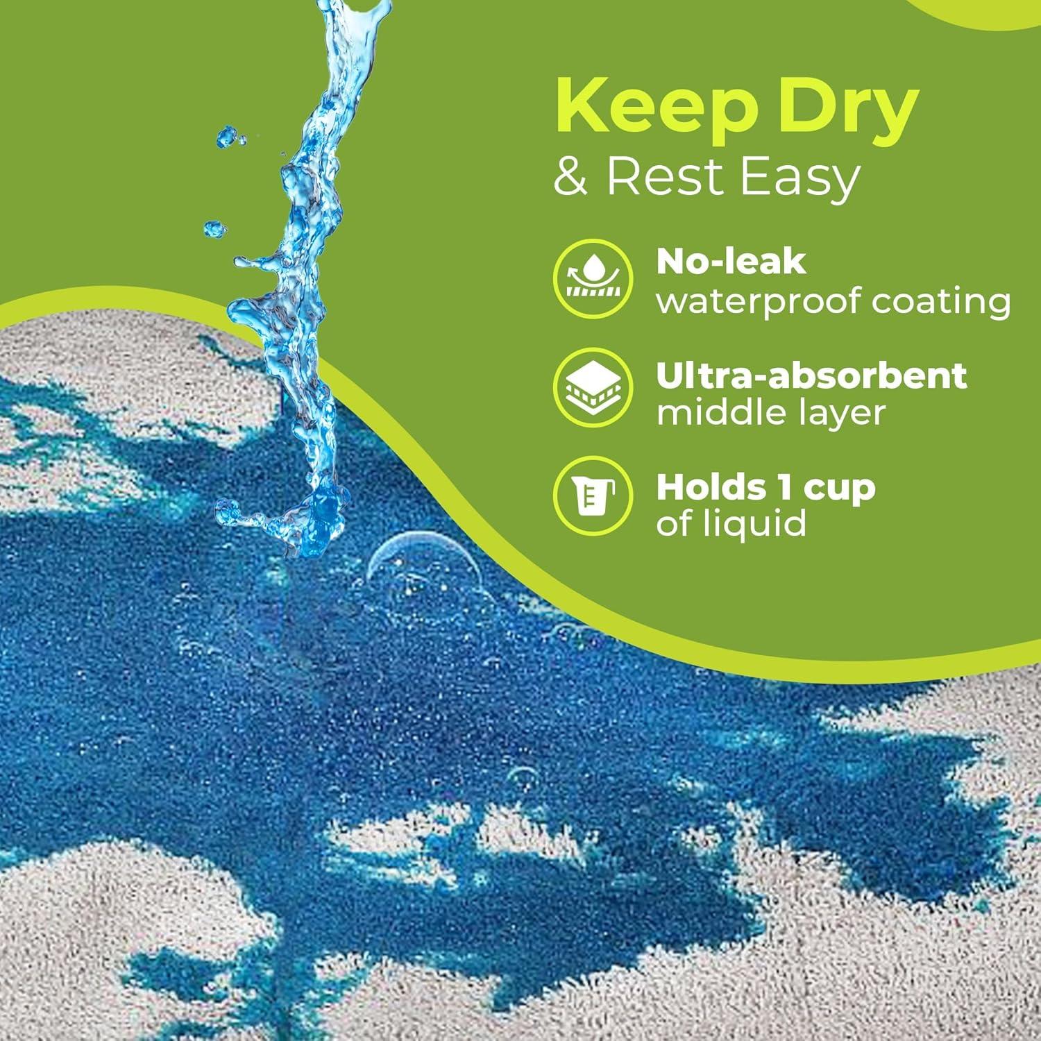 Almohadilla Reutilizable PeapodMats 1.5x1.5m Impermeable Gris