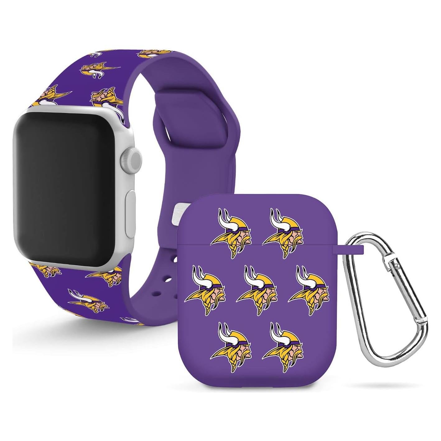 Combo HD Minnesota Vikings Game Time para Apple Watch y AirPods