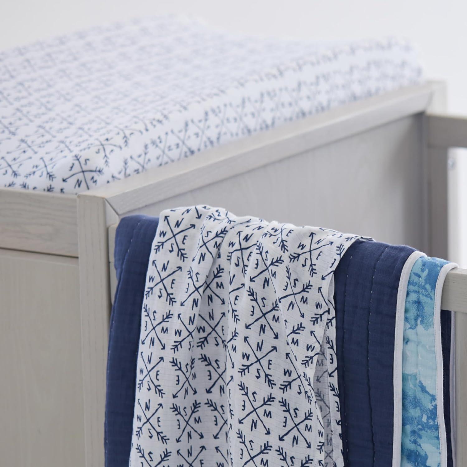 Juego de Sábanas Ajustadas para Cuna HonestBaby 100% Algodón Orgánico Rosa Claro