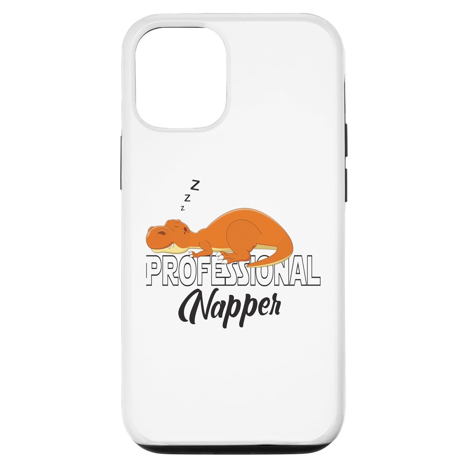 Funda Protectora iPhone 15 Napper Profesional Dinosaurio