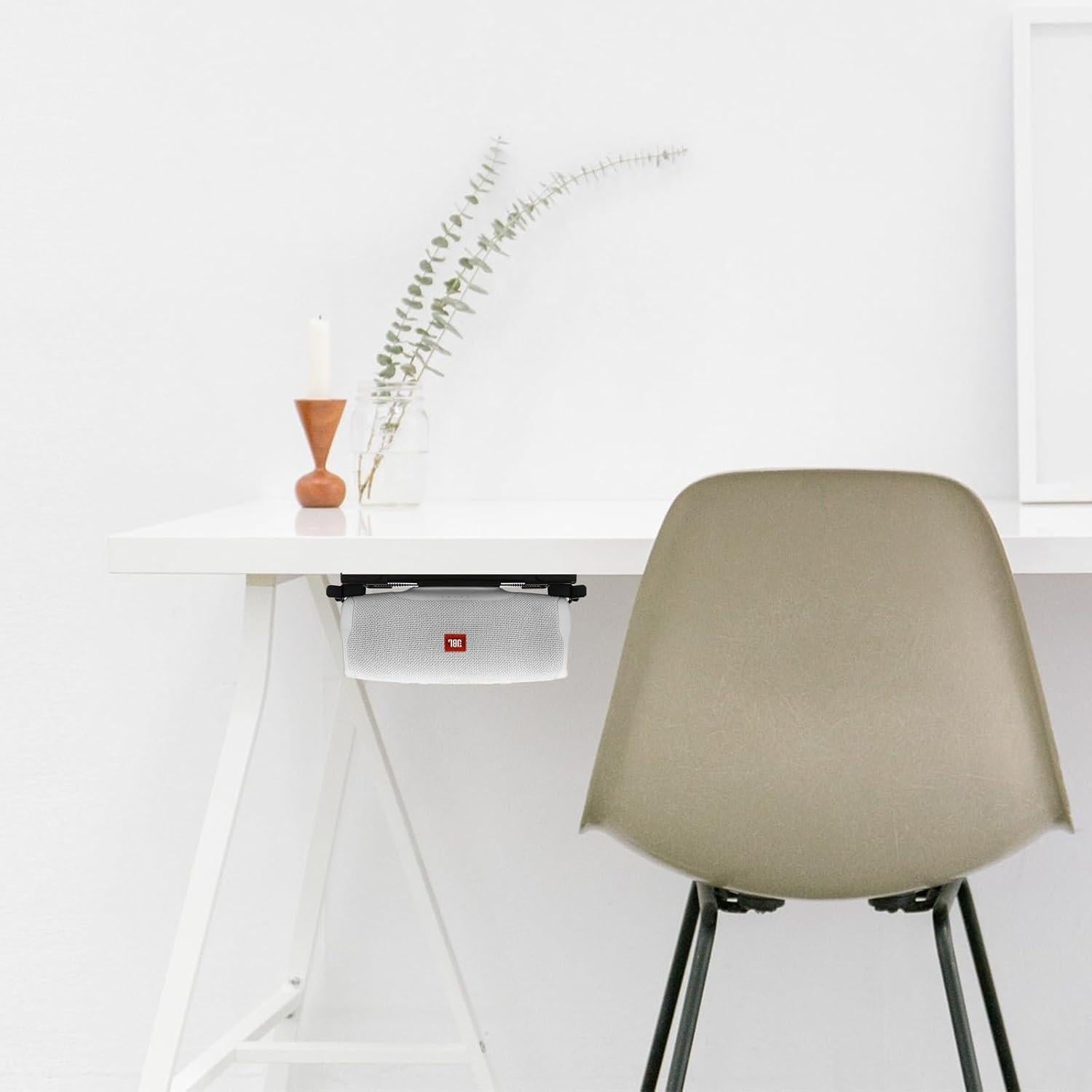 Soporte de altavoz TXEsign para JBL Flip y Charge - Metal Negro