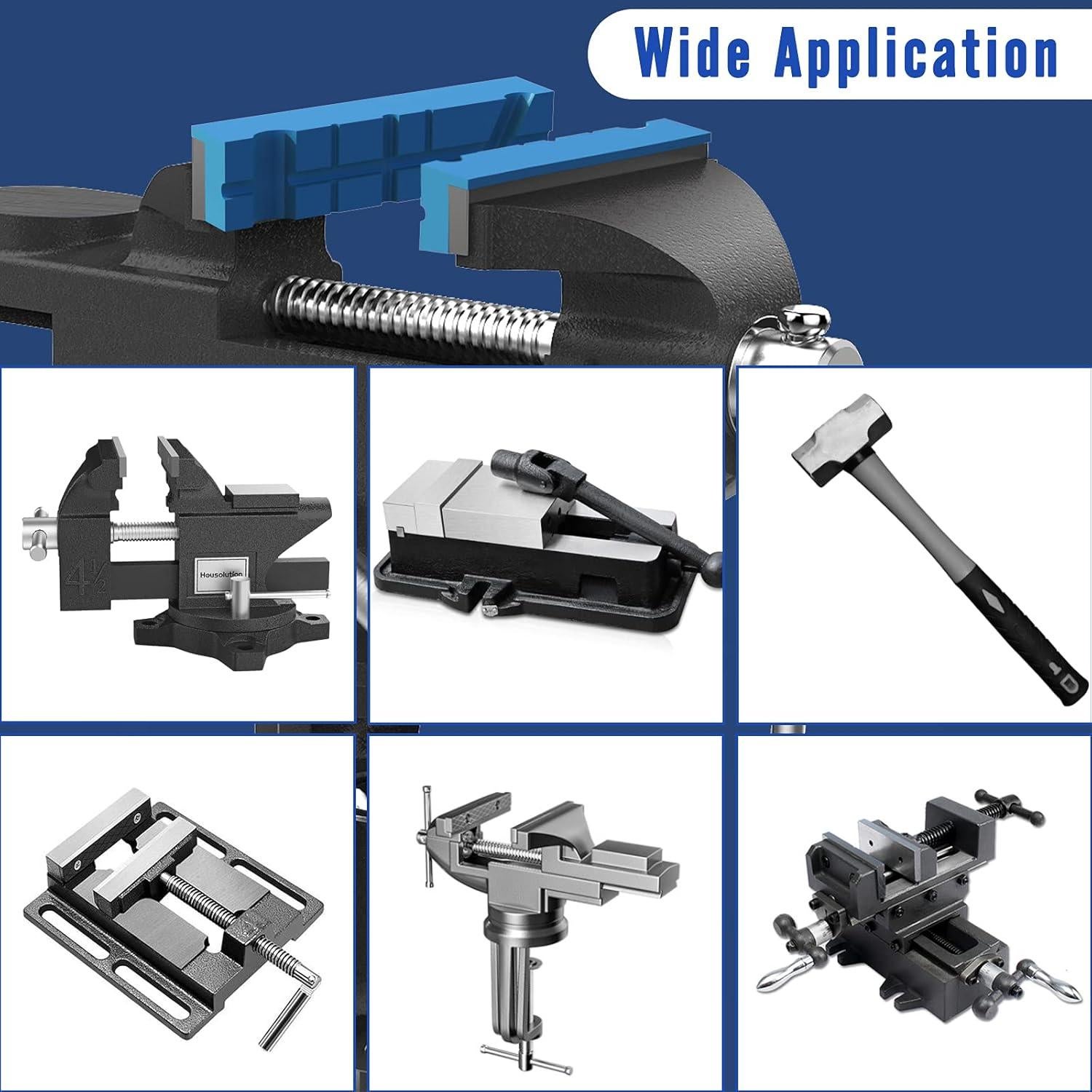 Almohadillas de Mandíbula Magnéticas Housolution 10 cm - 1 Par